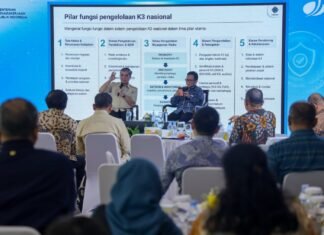 Menaker Dorong BPJS Ketenagakerjaan Jadi Motor K3 Nasional