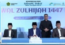 Pemerintah Tetapkan Idul Adha 1447 H Jatuh pada 27 Mei 2026