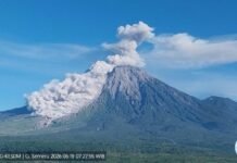 Status Semeru Masih Siaga, Aktivitas Warga Dibatasi di Kawasan Rawan Bencana