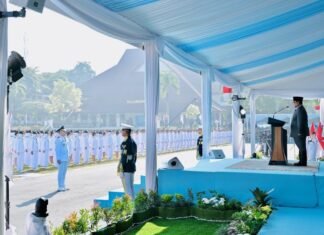 Presiden: Pamong Praja Muda Harus Hadir saat Rakyat Membutuhkan