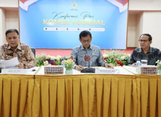 KY Terima 1.402 Laporan, Dugaan Pelanggaran Etik Hakim Meningkat pada Semester I 2026