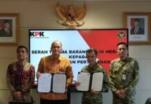 KPK Serahkan Aset Rampasan Rp24,3 Miliar ke Kemhan