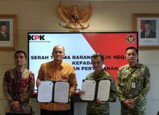 KPK Serahkan Aset Rampasan Rp24,3 Miliar ke Kemhan