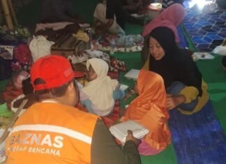 BAZNAS Dirikan Dapur Umum untuk Pengungsi Gempa NTT