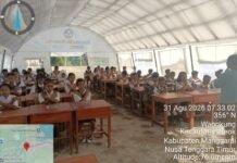 Tiga Pekan Pascagempa, 1.931 Sekolah di NTT sudah Kembali Belajar