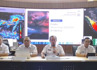 Musim Hujan 2026/2027 di 61,08 Persen Wilayah Indonesia Datang Lebih Lambat