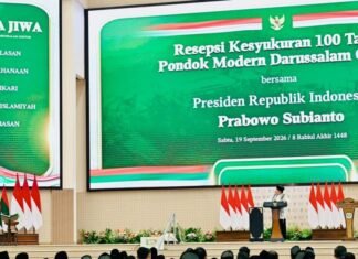 Presiden Nilai Panca Jiwa Gontor Selaras dengan Pembentukan Karakter Bangsa