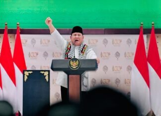 Presiden Serukan Free Palestine di 100 Tahun Gontor