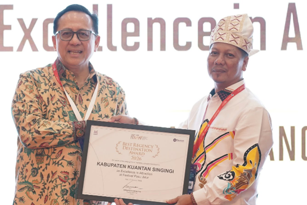 Berkat Pacu Jalur, Kuansing Raih Pengakuan di Ajang Pariwisata Nasional
