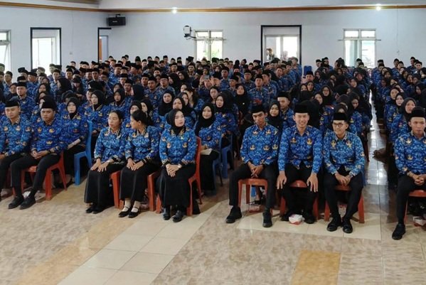 Bupati Lebong Lantik 352 PNS, Integritas dan Ancaman Judol Jadi Sorotan
