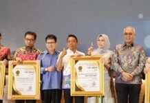 Bupati Sidrap Raih PWI Sulsel Awards, Inovasi Ketahanan Pangan Diapresiasi