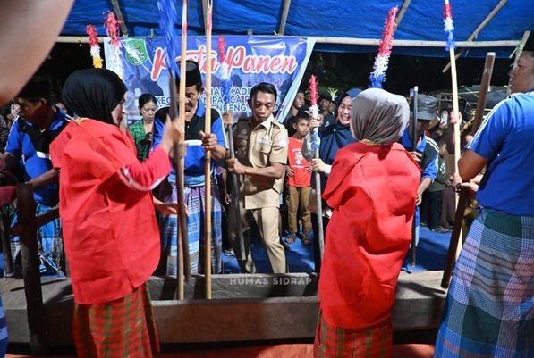 Bupati Sidrap Perkuat Pengairan, Bidik Panen 10 Ton per Hektare