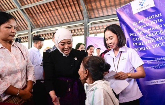 Data Perlinsos Bali Tembus 652.858 KK, Meutya Hafid Digitalisasi Harus Mudahkan Masyarakat