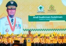 Golkar Sulsel Periode 2025–2030 Resmi Dilantik, Gubernur Tekankan Kolaborasi