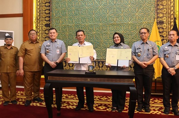 Gubernur Ansar Perkuat Sinergi Hukum Kepri, Sambut Kepala Kanwil Baru
