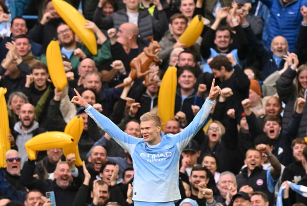 Haaland Menggila, Manchester City Perpanjang Tren Kemenangan