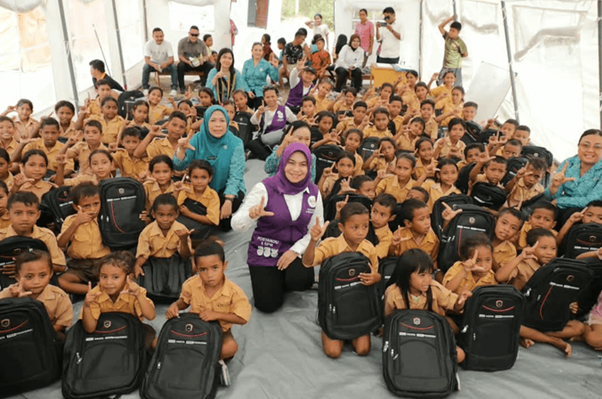 Hadir di Tengah Warga Terdampak Gempa NTT, TP PKK dan TP Posyandu Perkuat Dukungan Pemulihan