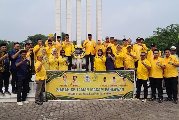 Harlah ke-62, Golkar Batam Ziarah ke TMP dan Teguhkan Pengabdian kepada Rakyat