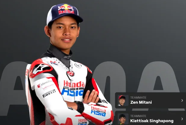 Jelang Race Moto 3 Mandalika, Veda Pratama Merasa Tak Terbebani Status Pembalap Tuan Rumah