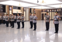 Kapolri Pimpin Sertijab di Mabes Polri