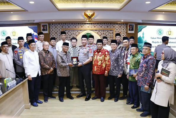 Kapolri Suyudi Ario Seto Silaturahmi dengan MUI, Perkuat Sinergi Jaga Keamanan dan Kerukunan