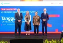 Indonesia – Inggris Luncurkan Tangguh+, Wamenkes: Perkuat Kemitraan Transformasi Kesehatan
