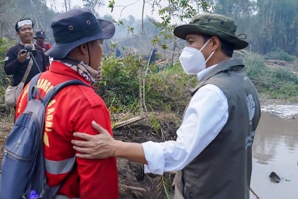 Menhut Raja Juli Antoni Ada 4 Syarat Tuntaskan Karhutla