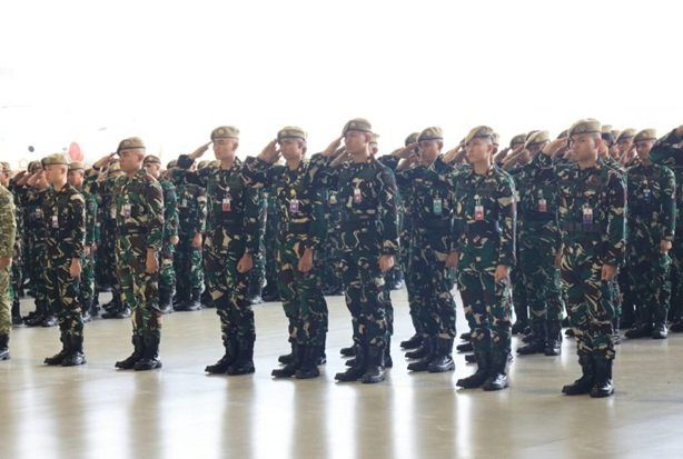 Mensos dan Wamenhan Lepas 1.509 Kadet Unhan RI untuk Mengabdi di 181 Sekolah Rakyat
