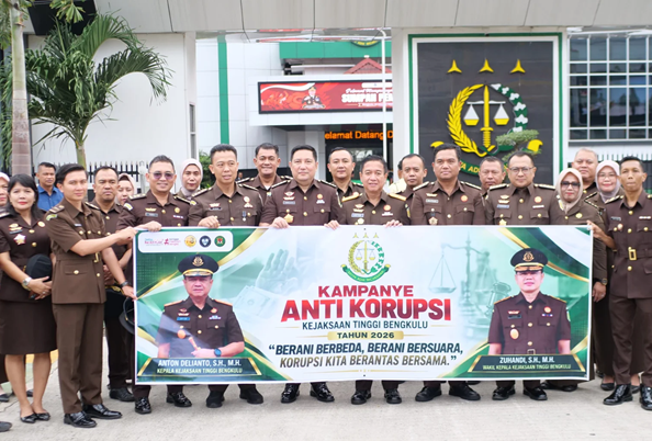 PMII Dukung Gerakan Antikorupsi Kejati Bengkulu, Generasi Muda Diminta Berani Melawan