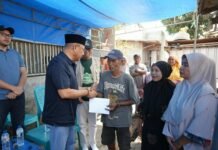 Peduli Korban Kebakaran, Wali Kota Bima Sambangi Keluarga Masrun dan Nurhayati