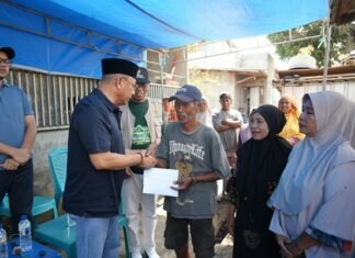 Peduli Korban Kebakaran, Wali Kota Bima Sambangi Keluarga Masrun dan Nurhayati