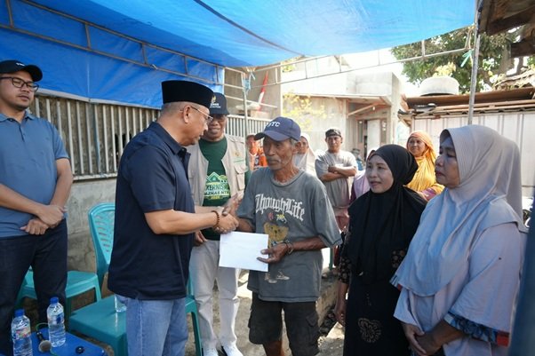 Peduli Korban Kebakaran, Wali Kota Bima Sambangi Keluarga Masrun dan Nurhayati