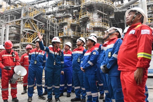 Pemerintah dan Pertamina Perkuat Kilang Balikpapan, Progres RDMP Capai 99 Persen