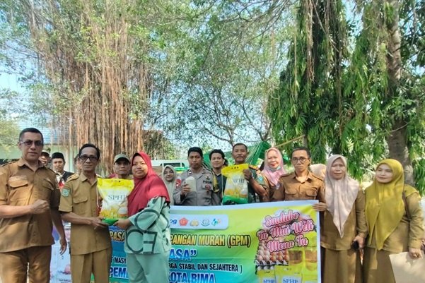 Pemkot Bima Operasi Pasar SAMARASA, Sediakan Beras hingga Minyak Goreng dengan Harga Terjangkau