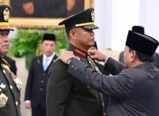 Prabowo Lantik Tandyo Budi Revita Jadi KSAD, Program Strategis Jadi Prioritas