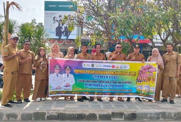 SAMARASA Jadi Andalan Pemkot Bima dalam Menjaga Stabilitas Harga Pangan