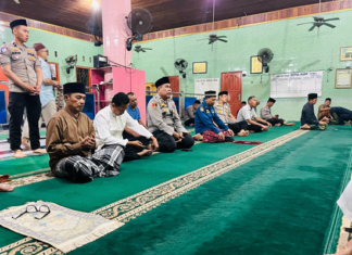 Subuh Keliling, Polresta Bengkulu Perkuat Kedekatan dengan Warga
