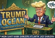 Presiden Amerika Ingin Ganti Nama Samudra Atlantik Jadi “Samudra Trump”