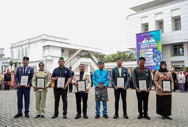 Tujuh Organisasi Pemuda Terima Anugerah Bakti Pemuda Inspiratif Sumut