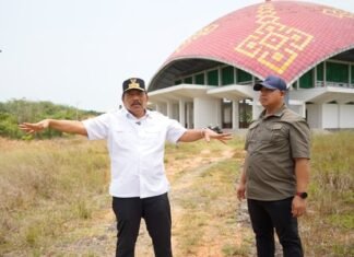 Wagub Mian Tinjau Islamic Center Ketahun, Pengembangan Kawasan Disiapkan