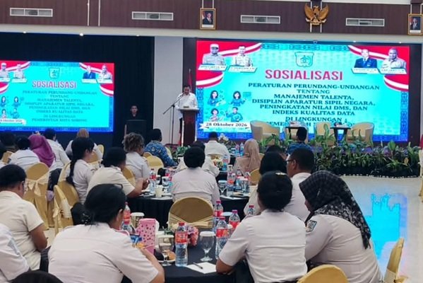Wawali Sorong Dorong ASN Profesional, Disiplin, dan Berbasis Talenta